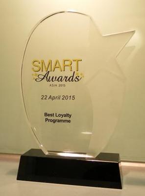 龙杰智能卡在Smart Awards Asia 2015评选活动中荣获“最佳积分优惠计划”奖_企业动态_新闻中心_RFID世界网